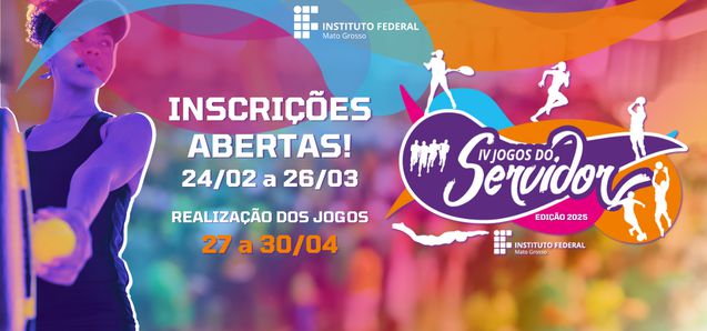 Quarta edição dos Jogos do Servidor será em abril; inscrições até 26 de março